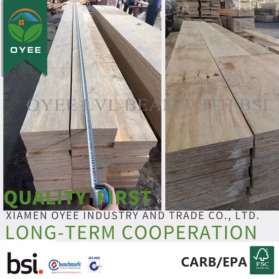 F22/F17/F14/F11 Structural Frame LVL Board with a Bond, H2s Treated, E0
