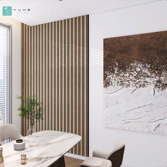 Material de parede à prova de fogo para decoração de interiores Painel de parede PS